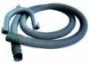 1.5m DRAIN HOSE, 22MM 90° END X 18MM STRAIGHT END WITH HOOK