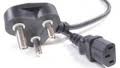 Computer / Appliance Mains Cord - 1.8m, 6a - Black (10 Pack) Computer / Appliance Mains Cord - 1.8m, 6a - Black (10 Pack)
