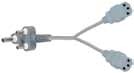 Computer / Appliance Mains Cord - 2 X FEMALE Computer / Appliance Mains Cord - 2 X FEMALE