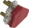 3 Pin Dedicated 16a Plug Top Red - 10 Pack 3 Pin Dedicated 16a Plug Top Red - 10 Pack