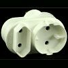 Schuko Euro Adaptor - 10 Pack Schuko Euro Adaptor - 10 Pack