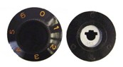 KNOB DEFY 6mm SHAFT 0,1,2,3,4,5,6 KNOB DEFY 6mm SHAFT 0,1,2,3,4,5,6