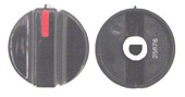 KNOB DEFY 6mm SHAFT RED INDICATOR KNOB DEFY 6mm SHAFT RED INDICATOR