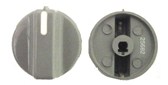 KNOB DEFY 5mm SHAFT WHITE INDICATOR KNOB DEFY 5mm SHAFT WHITE INDICATOR