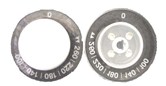 KNOB DEFY SLIMLINE EARLY 0 TO 260degC KNOB DEFY SLIMLINE EARLY 0 TO 260degC