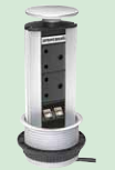 Floor Pop-UP - 2 X Plug Outlets - 1 x Phone - 1 X Computer Floor Pop-UP - 2 X Plug Outlets - 1 x Phone - 1 X Computer